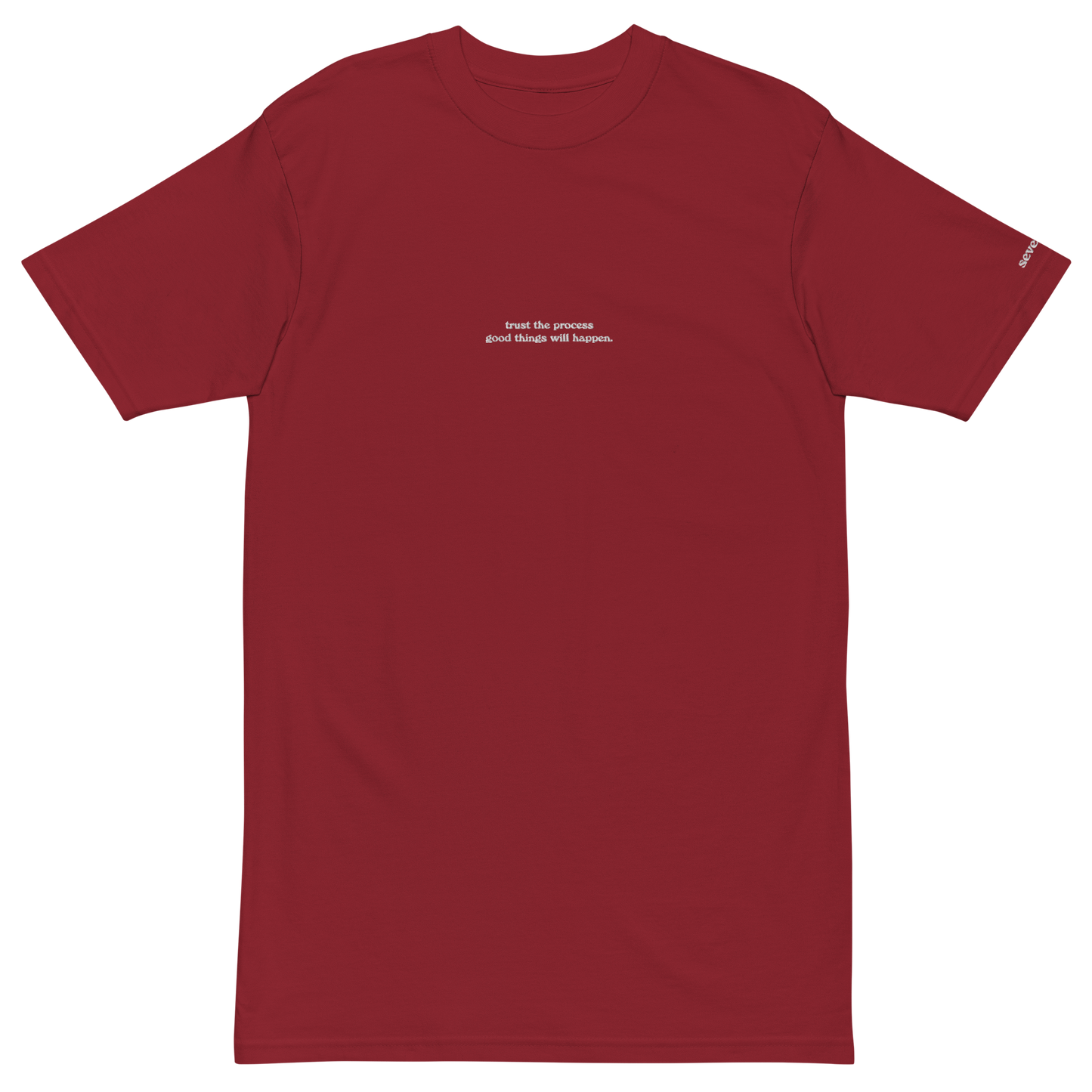 **NEW** Embroidered "trust the process, good things will happen" Shirt