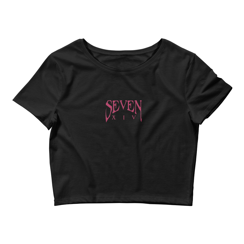 DEATH ONI Women's Crop Top LOGO Embroidered