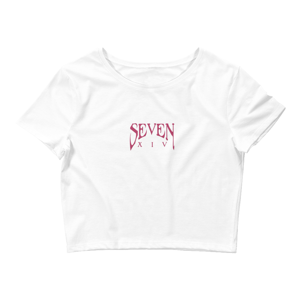 DEATH ONI Women's Crop Top LOGO Embroidered