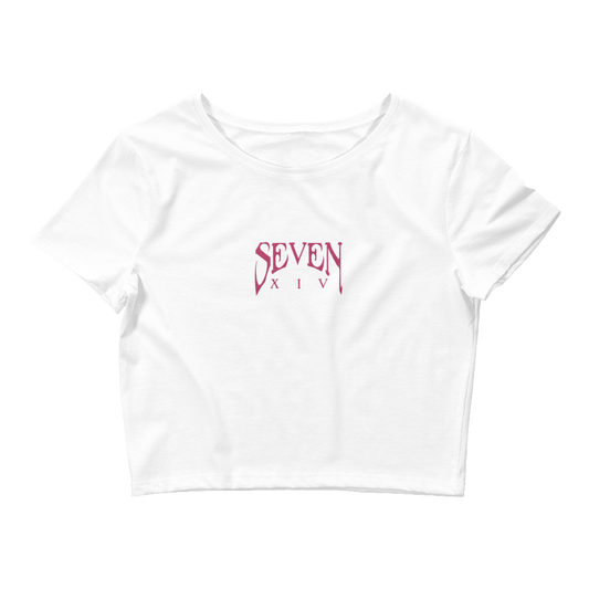 DEATH ONI Women's Crop Top LOGO Embroidered